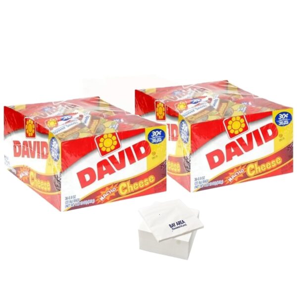 David Sunflower Seeds (Nacho Cheese Flavor); 72-Pack