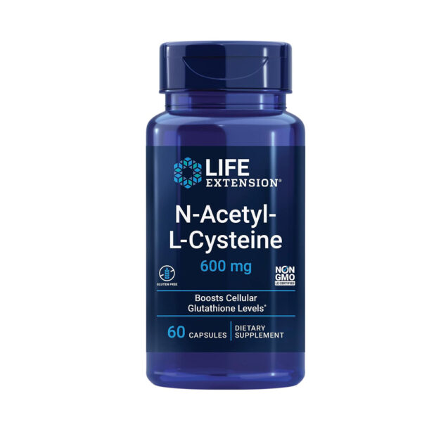 ife Extension N-Acetyl-L-Cysteine (NAC), immune, respiratory, liver health