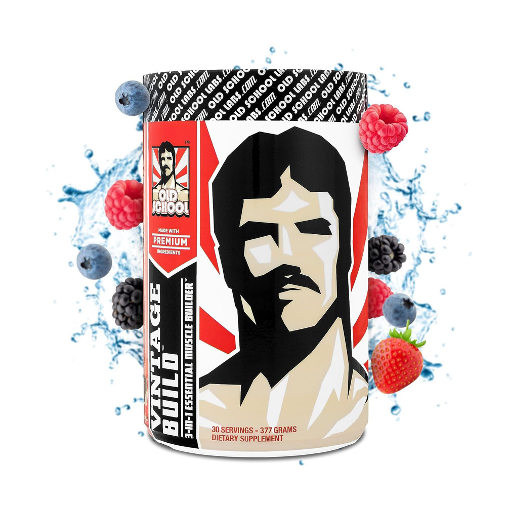 v1.jpg Vintage Build – Post Workout Recovery & Muscle Building Powder Drink - Image 1